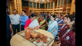 Pravati Parida goes to Mission Shakti market.