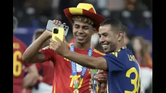 Three people in custody for stabbing of father of Barcelona soccer player.