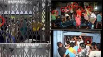 Kolkata Police posted pictures of possible culprits responsible for vandalism at R.G Kar hospital.