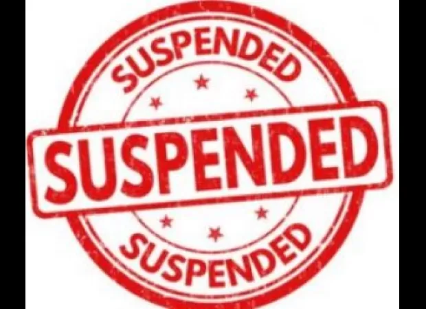 Seven officers in Odisha were suspended for aiding in the smuggling of ganja.