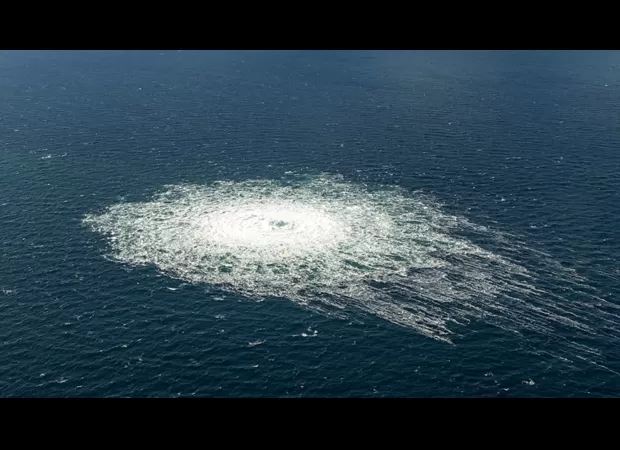 A Ukrainian diver is being sought for causing an explosion that disrupted energy supplies.