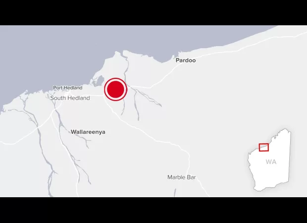 A 3-year-old girl dies in a car accident in the Pilbara region of Western Australia.