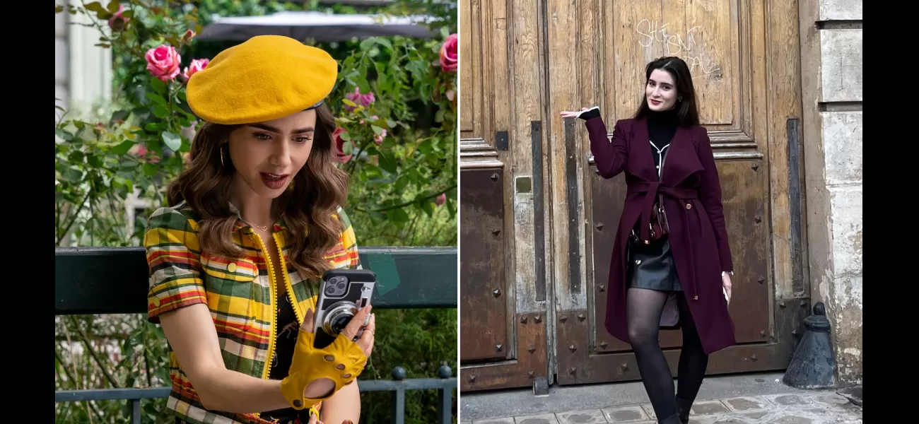 My apartment was in the same building as Emily in Paris - our lives are strangely alike.