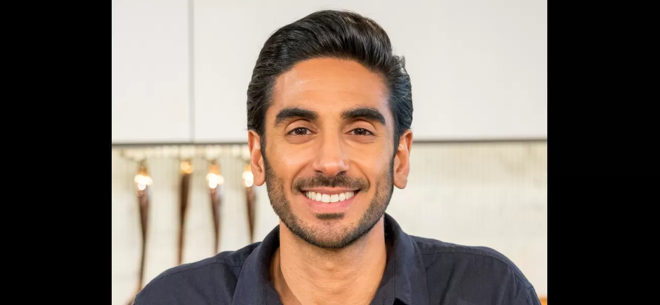 TV personality reveals he will be a father for the first time.
