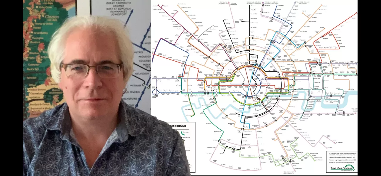 The man behind the new viral Tube map dislikes the original version.