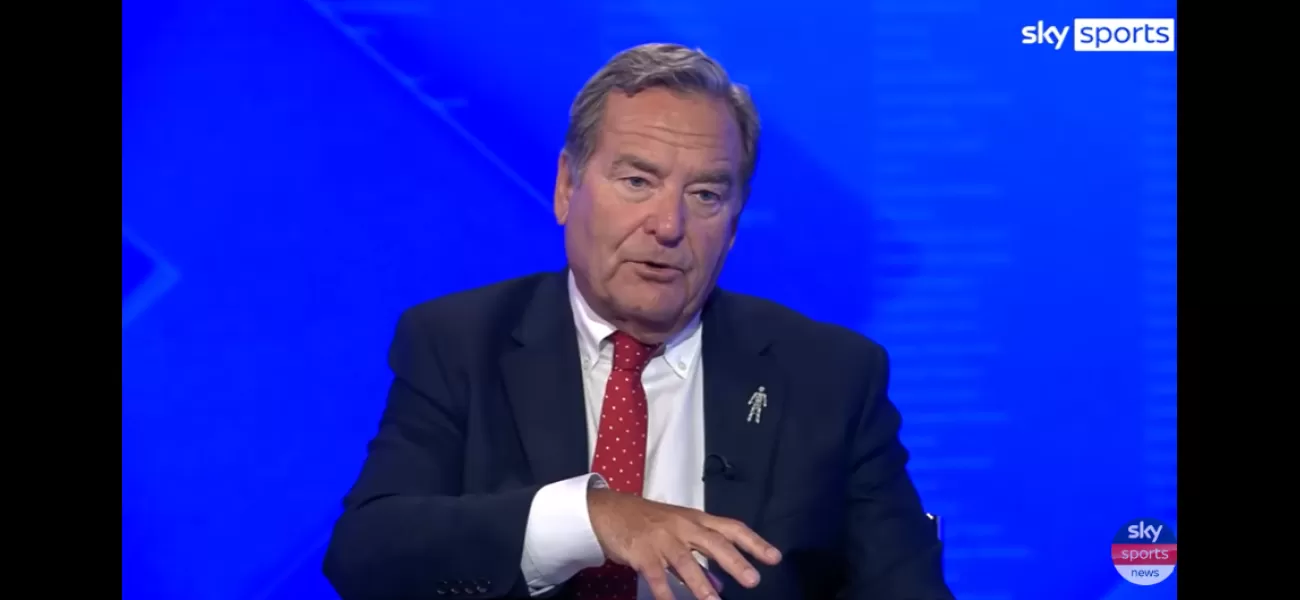 Jeff Stelling, a well-known figure on Sky Sports, surprises fans with his prediction for the Premier League top four by not including Man Utd or Chelsea.