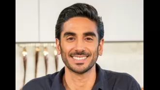 TV personality reveals he will be a father for the first time.