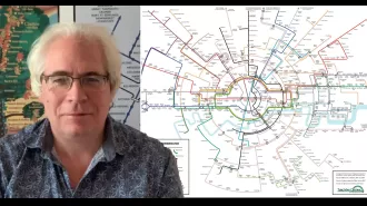 The man behind the new viral Tube map dislikes the original version.