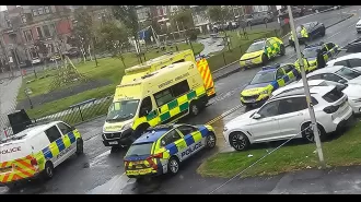 A woman's body found in an abandoned ambulance near a kids' playground.