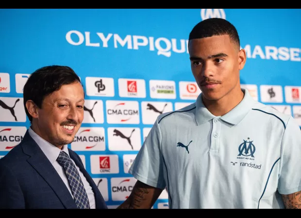 De Zerbi warns Mason Greenwood's father before he moves from Man Utd to Marseille.