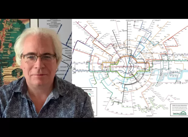 The man behind the new viral Tube map dislikes the original version.