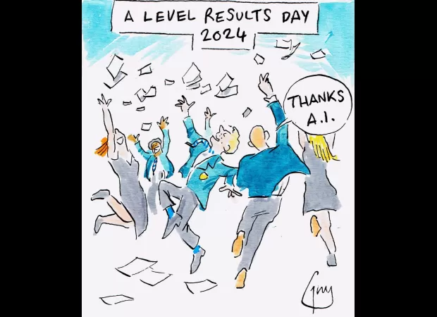 A daily cartoon by Guy Venables featured in the Metro newspaper