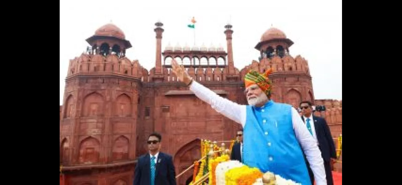 Global politicians, such as Macron and Putin, extend their greetings to India on its Independence Day.