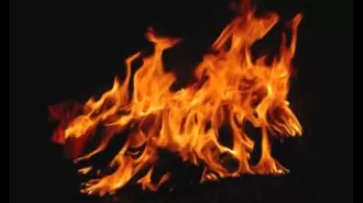 Two young children die in a house fire in Odisha.