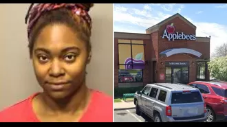 Woman caught using unlimited food deal to feed entire household.