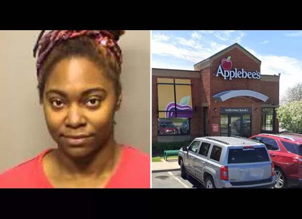 Woman caught using unlimited food deal to feed entire household.