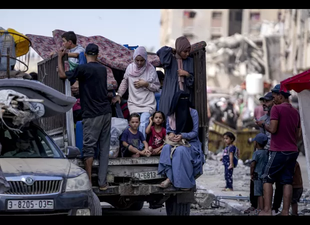 Israel's push for a divided Gaza may harm cease-fire negotiations, sparking concerns.