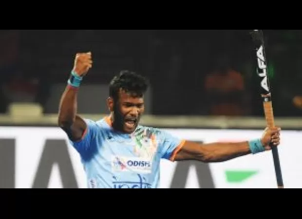 Odisha's Chief Minister honors Amit Rohidas, an accomplished hockey player who competed in the Olympics.