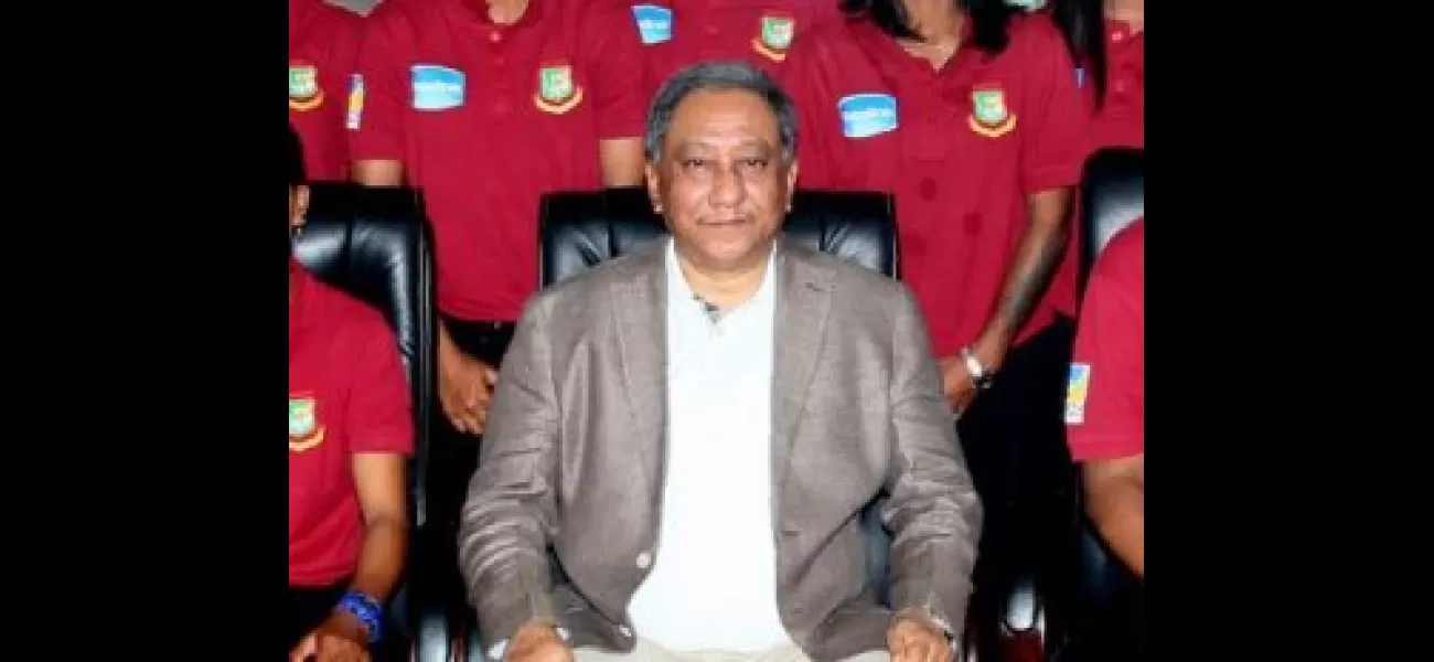 Nazmul Hassan is planning to step down as the president of the BCB, according to a report.