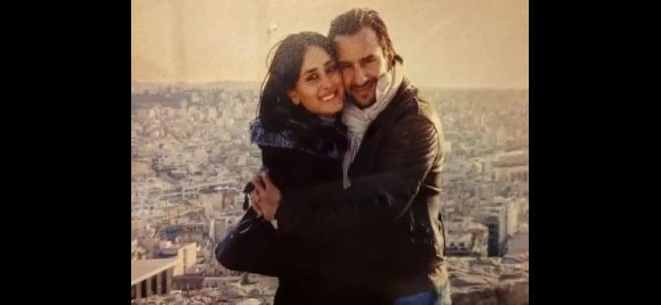 Kareena wrote a sweet birthday message for Saif on his 54th birthday.