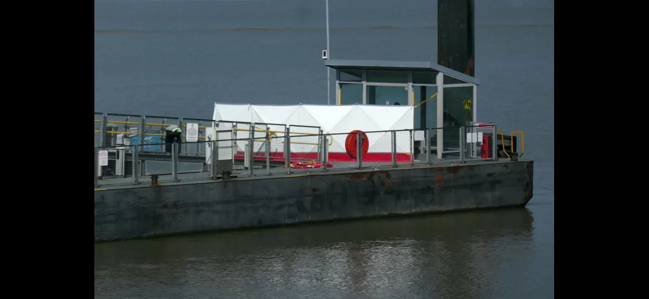 A corpse was removed from River Thames following its detection near the pier.