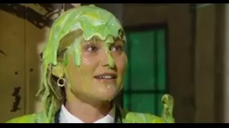 A person who enjoys getting messy with food, known as a 'splosher', spends £100 weekly on videos involving custard.