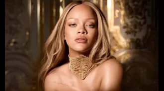 Rihanna sparkles as the fresh ambassador of Dior's iconic J'adore scent.