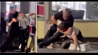 A thief at Morrisons experiences immediate regret when he is tackled to the ground during a smash-and-grab attempt.
