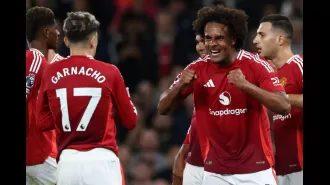 Joshua Zirkzee scores winner in debut for Man United in close victory over Fulham.