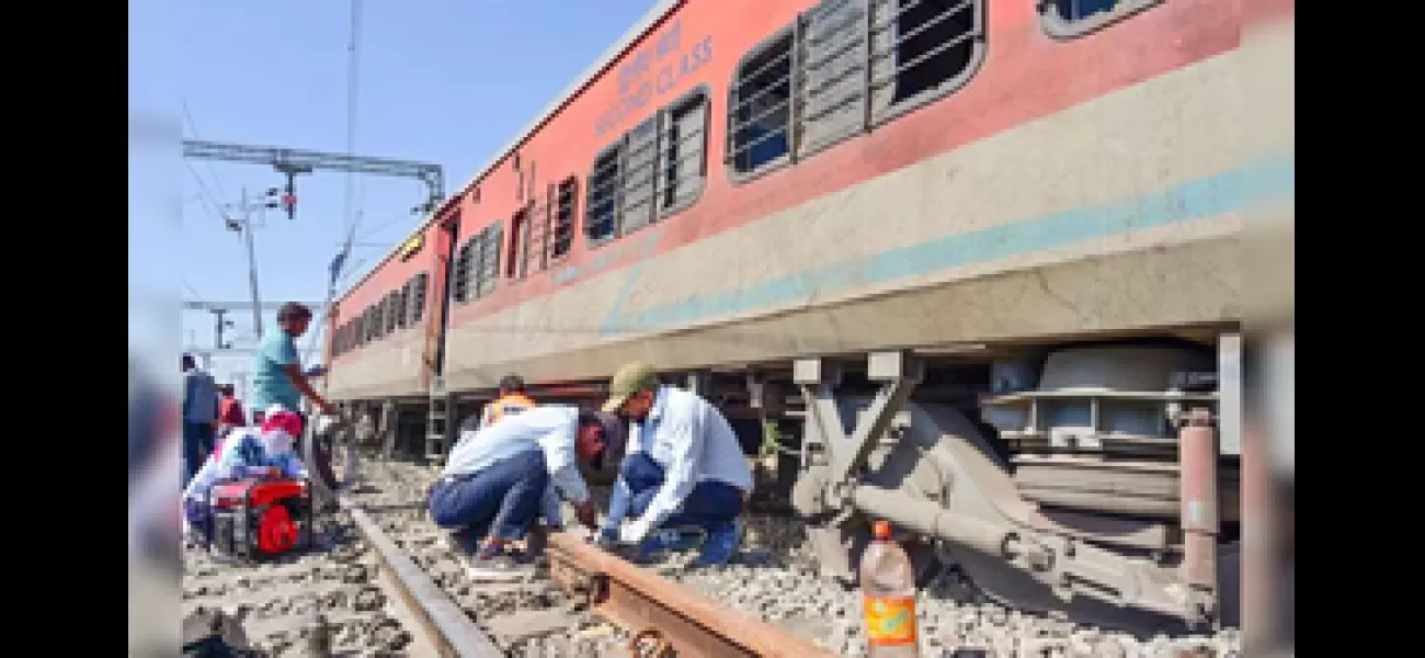 20 coaches of Sabarmati Express derail in Uttar Pradesh, no deaths recorded.