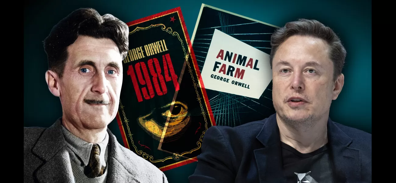 Orwell Foundation head disagrees with Elon Musk's views on George Orwell.