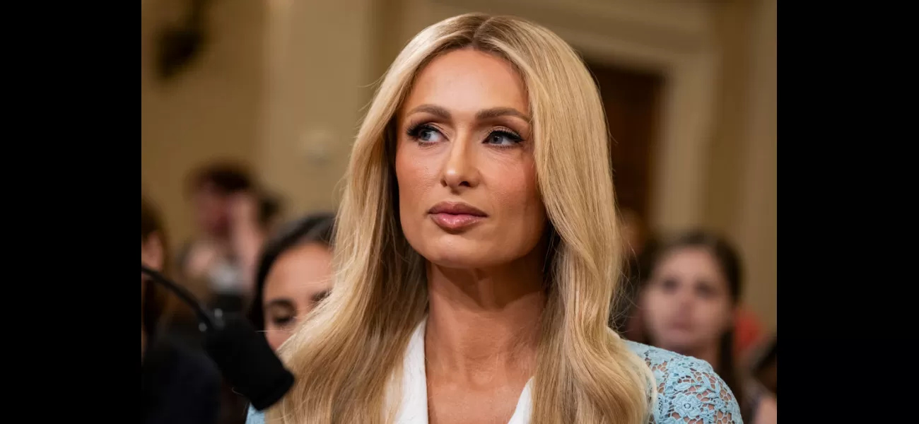Paris Hilton is okay after her trailer caught fire while she was filming.