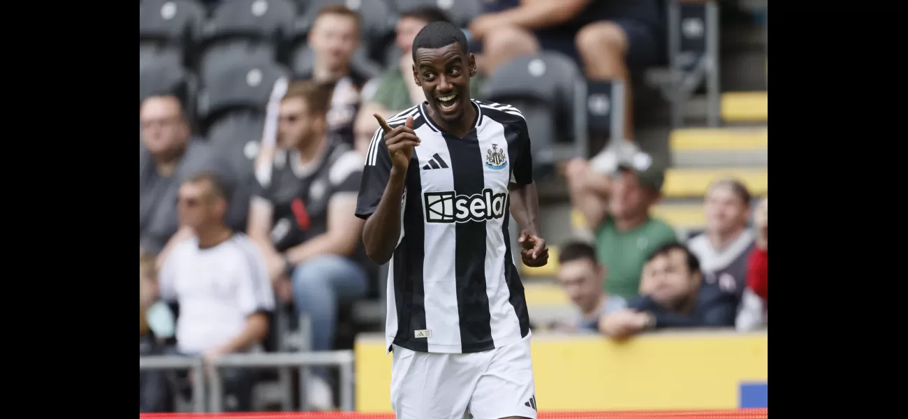 Theo Walcott wants Alexander Isak to join Arsenal and predicts the team will win the Premier League in 2024-25.