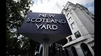 A drunk Met Police officer crashed into a wall and told a couple 
