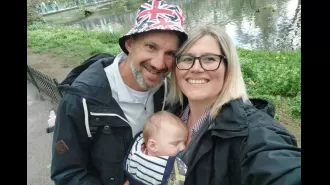 Sam initially attributed her pains to being a new mother, but 9 months later his wife passed away.
