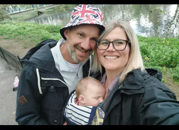 Sam initially attributed her pains to being a new mother, but 9 months later his wife passed away.