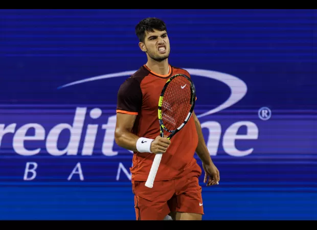 Carlos Alcaraz confesses to losing composure and breaking racket in uncharacteristic outburst.