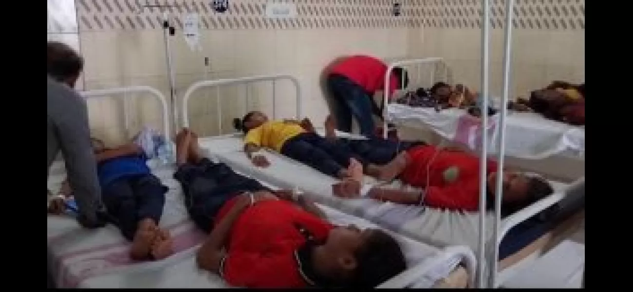 60 students in Odisha were hospitalized due to consuming mid-day meal.