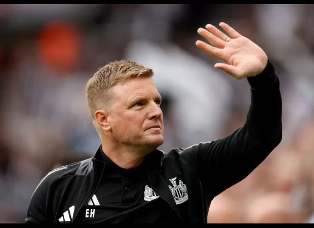 Newcastle manager Eddie Howe updates on the team's attempts to sign Marc Guehi.