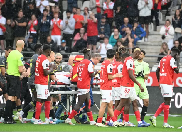 Man Utd express support for ex-player after frightening injury.