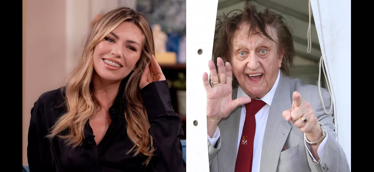 Model Abbey Clancy upset over having crooked teeth resembling comedian Ken Dodd.