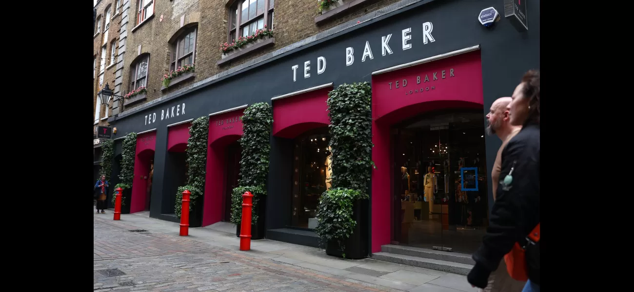 Ted Baker is shutting down all of its remaining stores this week, potentially leaving 500 employees jobless.