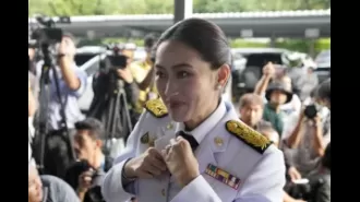Paetongtarn Shinawatra is approved as Thailand's new prime minister by the king.