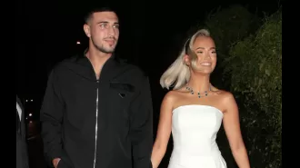 Tommy Fury denied cheating on Molly-Mae by kissing a woman in a club just before they split.