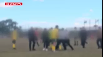 Sydney police looking into fight at youth football game.