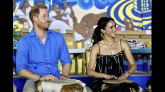 Colombians urge Prince Harry to apologize for his family's involvement in slavery.