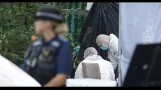 A young woman was fatally stabbed in a fight with a man near a train station.
