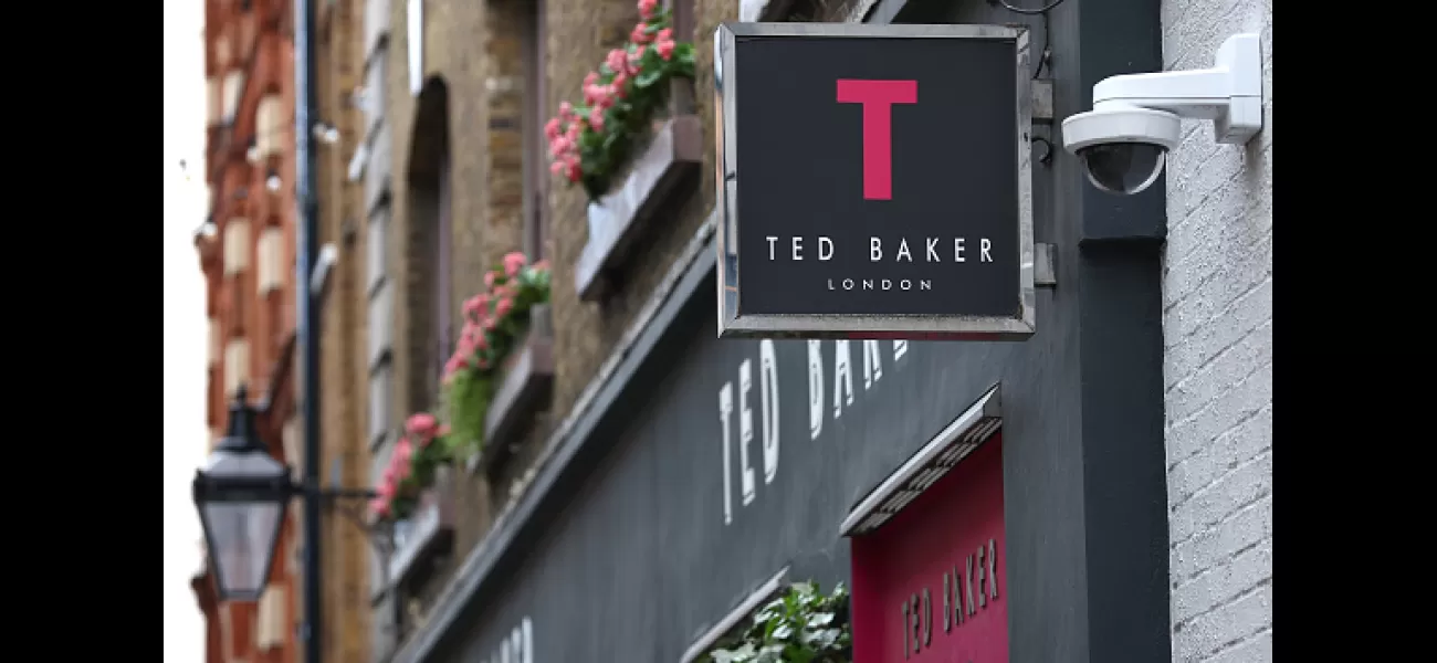 All UK Ted Baker stores shutting down this week.