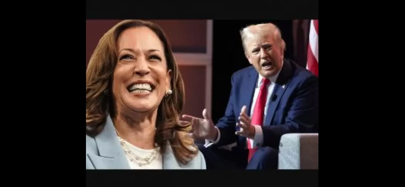 Trump says he is better looking than Kamala Harris.