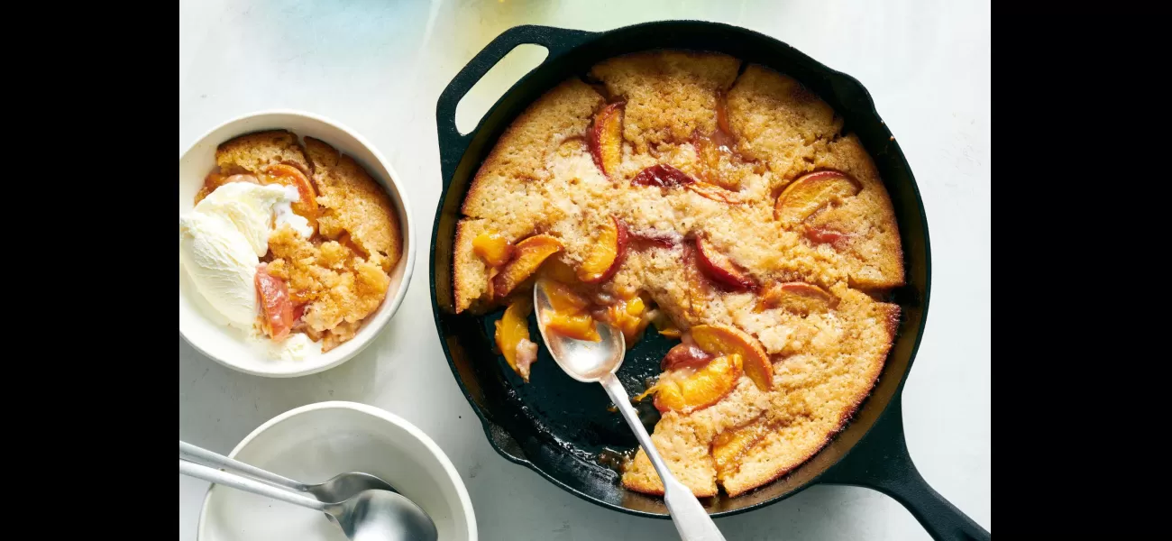Two delicious options for making peach cobbler: an easy, yet amazing recipe and an even simpler, but equally amazing one.